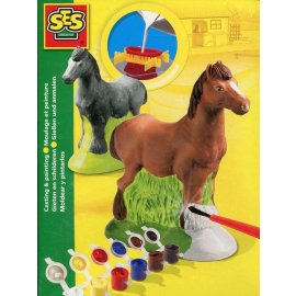 Odlew gipsowy 3D Koń