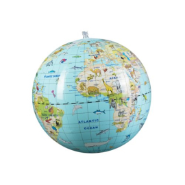 Globus 30 cm - Zwierzęta, piłka