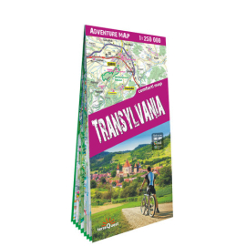 Transylwania (Transylvania) laminowana mapa samochodowo-turystyczna 1:250 000