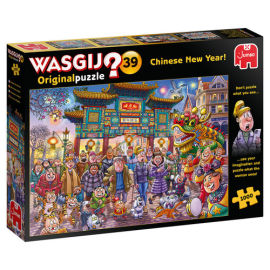 Puzzle 1000 Wasgij Original 39 Chiński Nowy Rok