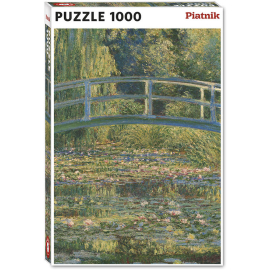 Puzzle 1000 Monet, Most nad stawem
