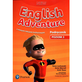 New English Adventure 3 Podręcznik wieloletni z kodem do eDesku