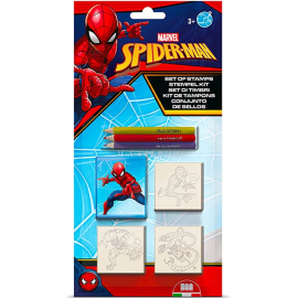Spiderman Pieczątki 3 sztuki