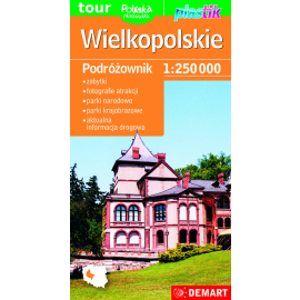 Wielkopolskie-mapa turystyczna plastik