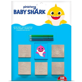 Pieczątki Baby Shark 5 sztuk