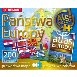 Puzzle 200 Państwa Europy