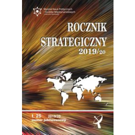Rocznik Strategiczny 2019/2020  Tom 25
