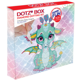 Diamond Dotz Dotz Box  Ariel The Baby Dragon