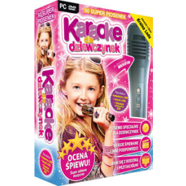 Karaoke Dla Dziewczynek (nowa edycja) z mikrofonem (PC-DVD)