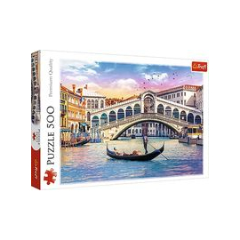Puzzle Most Rialto, Wenecja 500