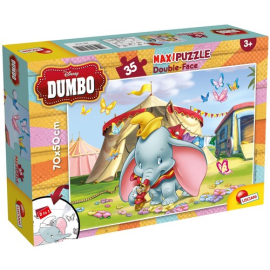 Puzzle dwustronne maxi Dumbo 35