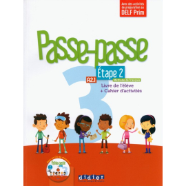 Passe-Passe 3 etape 2 podręcznik + ćwiczenia + cd