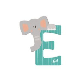 Litera E Elephant Zestaw zwierzęcy 12 sztuk