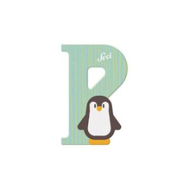 Litera P Penguin Zestaw zwierzęcy 12 sztuk
