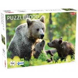 Puzzle Bear Family (Niedźwiadki) 1000