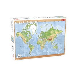 Puzzle World Map 1000