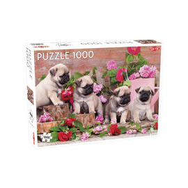 Puzzle Puppy Pugs 1000