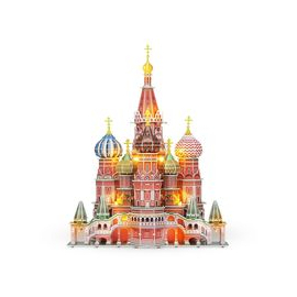 Puzzle 3D Led Katedra Świętego Bazyla