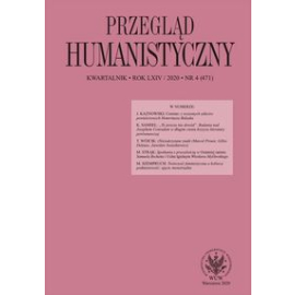 Przegląd Humanistyczny 4(471)/2020