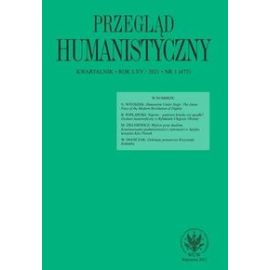 Przegląd Humanistyczny 2021/01