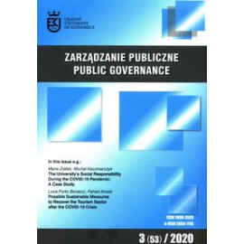 Zarządzanie Publiczne 3 (53) 2020