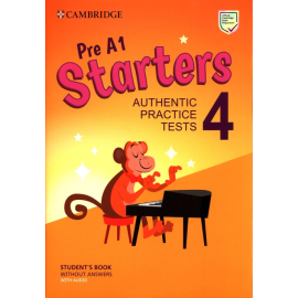Pre A1 Starters 4 Student's Book without Answers with Audio