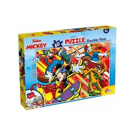 Puzzle 60 dwustronne Myszka Miki i Przyjaciele