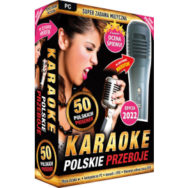 Karaoke Polskie Przeboje edycja 2022 - z mikrofonem (PC-DVD)