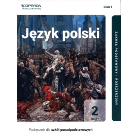 Język polski podręcznik 2 część 1 liceum i technikum zakres podstawowy i rozszerzony linia i