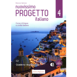 Nuovissimo Progetto italiano 4  Zeszyt ćwiczeń
