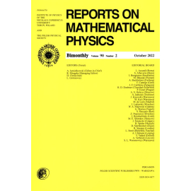 Reports On Mathematical Physics 90/2 Eksport