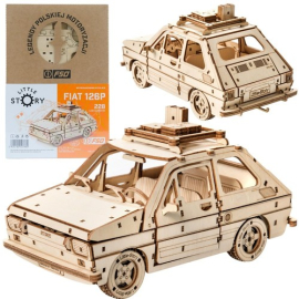 Model do składania Little Story Fso Fiat126p
