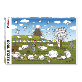 Puzzle Gunga, Owce W Raju 1000