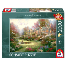 Puzzle 2000 Wiosenny ogród
