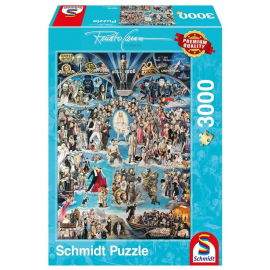 Puzzle 3000 Renato Casaro Hollywood XXL