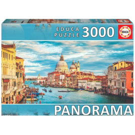 Educa Puzzle 3000 Canal Grande panorama Wenecja