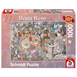 Puzzle 1000 Ilona Reny Różowe piękno