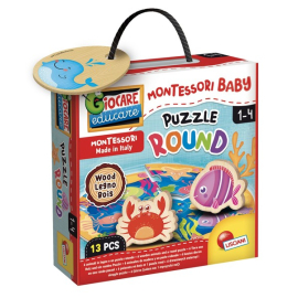 Montessori Puzzle Round