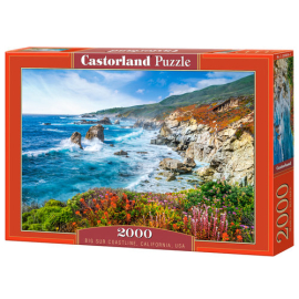 Puzzle Big Sur Coastline, California, USA 2000