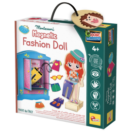 Lisciani Montessori Baby Wood Magnetyczna Lalka