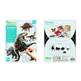 Naklejki do wydrapywania Dinozaury