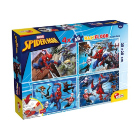 Puzzle Maxifloor Double-Face Spider-Man 4x48