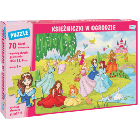 Puzzle Księżniczki w ogrodzie 70