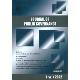 Journal of Public Governance 1 (59) 2022