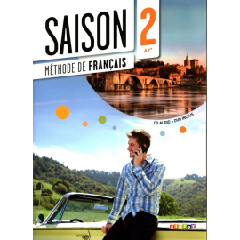 Saison 2 Podręcznik + CD Audio + DVD poziom A2+