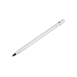 Ołówek wieczny okrągły biały 4P