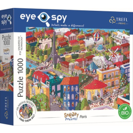 Trefl Puzzle 1000  UFT Eye-Spy Sneaky Peekers: Paris, France