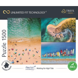 Trefl Puzzle 1500 UFT Aerial Mindblow: Waiting for High Tide