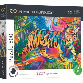 Puzzle Color Splash: Tiger Encounter 500