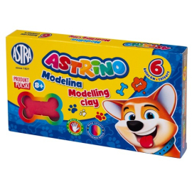 Modelina Astrino 6 kolorów mix